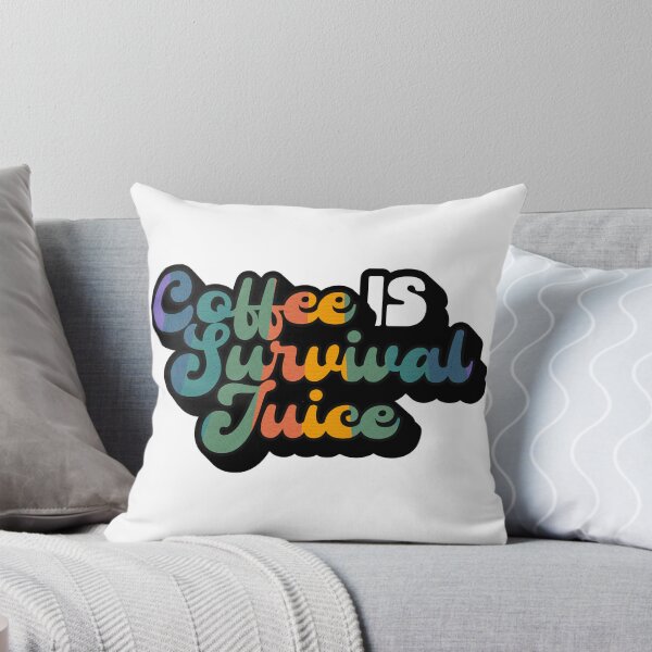 Item preview, Retro Style Coffee is Survival Juice | Coffee obsessed  designed and sold by Yellow Coffee.