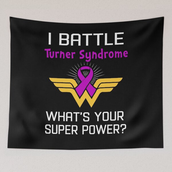 Item preview, I Battle Turner Syndrome What's Your Super Power Support Turner Syndrome Warrior Gifts  designed and sold by Sabfit.