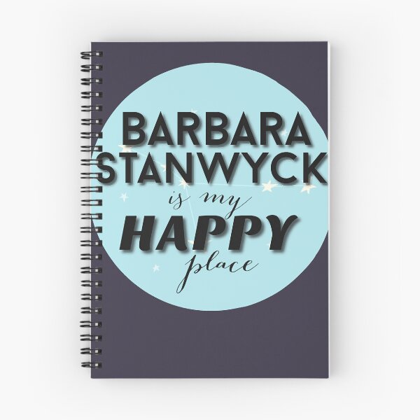 Item preview, Excellent Roles Film Original Vintage Barbara Stanwyck Is My Happy Place Graphic Gifts designed and sold by HowardAngeline.