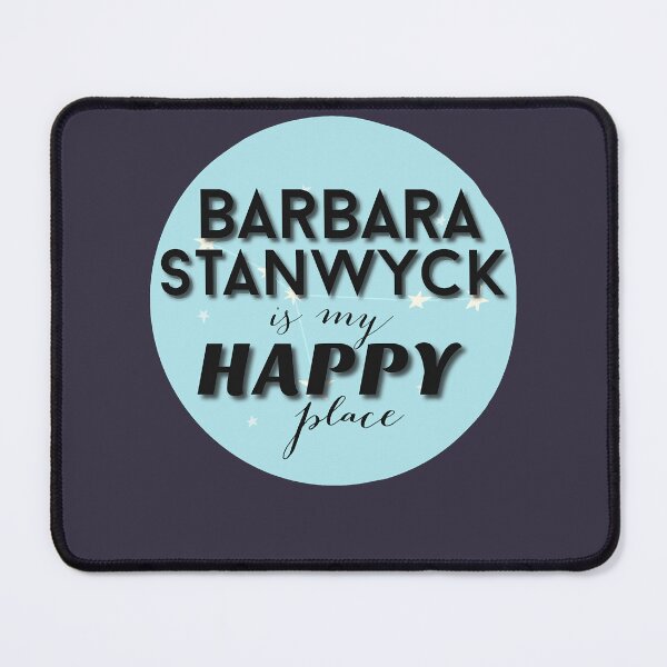 Item preview, Excellent Roles Film Original Vintage Barbara Stanwyck Is My Happy Place Graphic Gifts designed and sold by HowardAngeline.