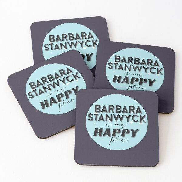 Item preview, Excellent Roles Film Original Vintage Barbara Stanwyck Is My Happy Place Graphic Gifts designed and sold by HowardAngeline.