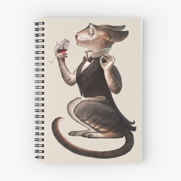Item preview, Sommelier cat designed and sold by wolfsecho.