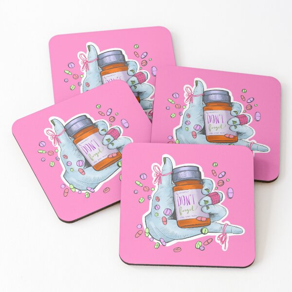 Item preview, Blue and Pink Don't Forget To Take Your Meds Reminder designed and sold by cartuart.
