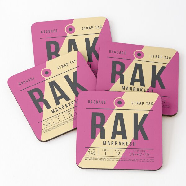 Item preview, Luggage Tag E - RAK Marrakesh Morocco designed and sold by VoodooCircus.