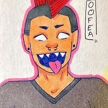 Artwork thumbnail, Punk Rocker by OOFEA
