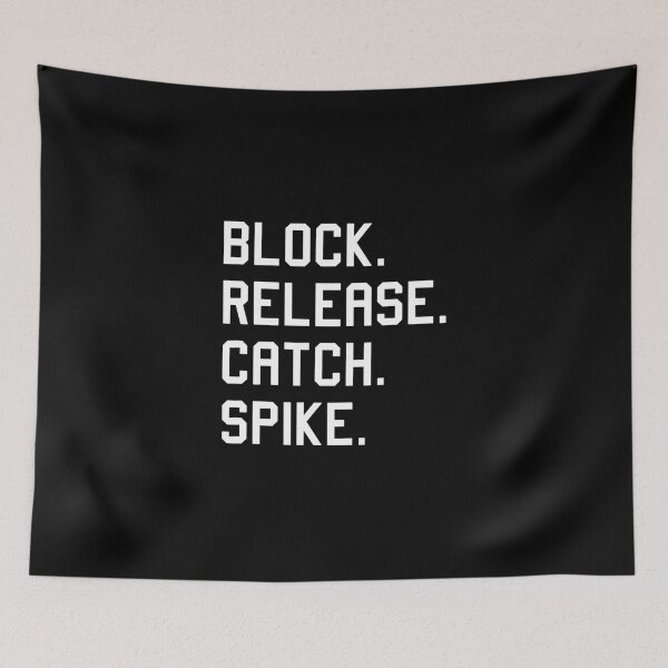 Item preview, Block Release Catch Spike Funny Classic T-Shirt designed and sold by ramonaaeqvenita.