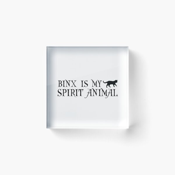 Binx Is My Spirit Animal - Hocus Pocus Acrylic Block