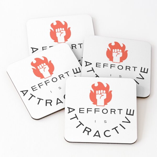 Item preview, Effort Is Attractive Motivational Design designed and sold by RiyonArts.
