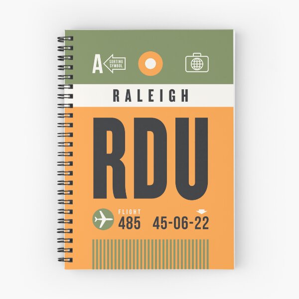 Item preview, Luggage Tag A - RDU Raleigh North Carolina USA designed and sold by VoodooCircus.