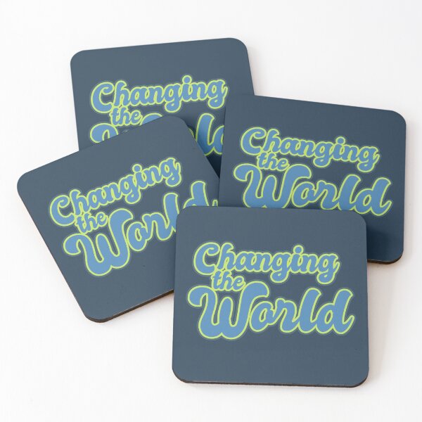 Item preview, Changing the World - Blue designed and sold by Chubuter.