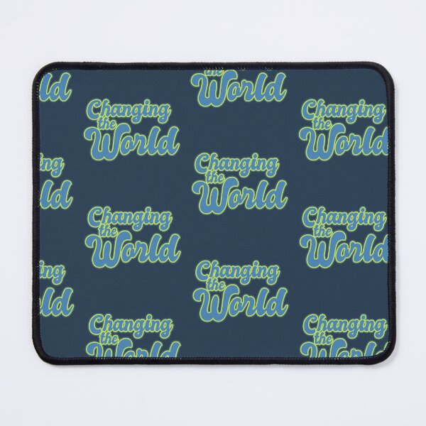 Item preview, Changing the World - Blue designed and sold by Chubuter.