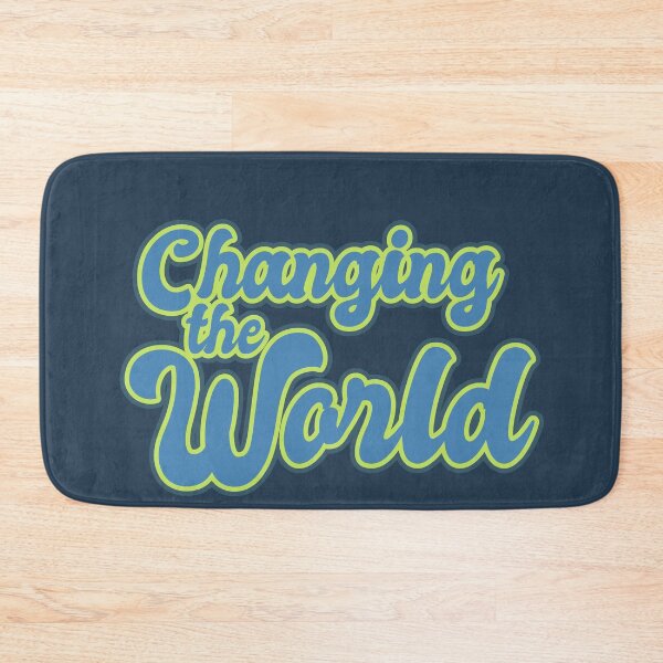 Item preview, Changing the World - Blue designed and sold by Chubuter.