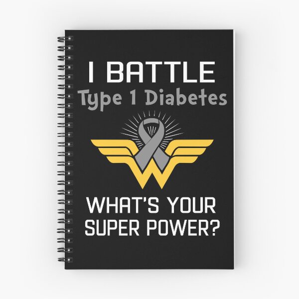 Item preview, I Battle Type 1 Diabetes What's Your Super Power Support Type 1 Diabetes Warrior Gifts  designed and sold by Sabfit.