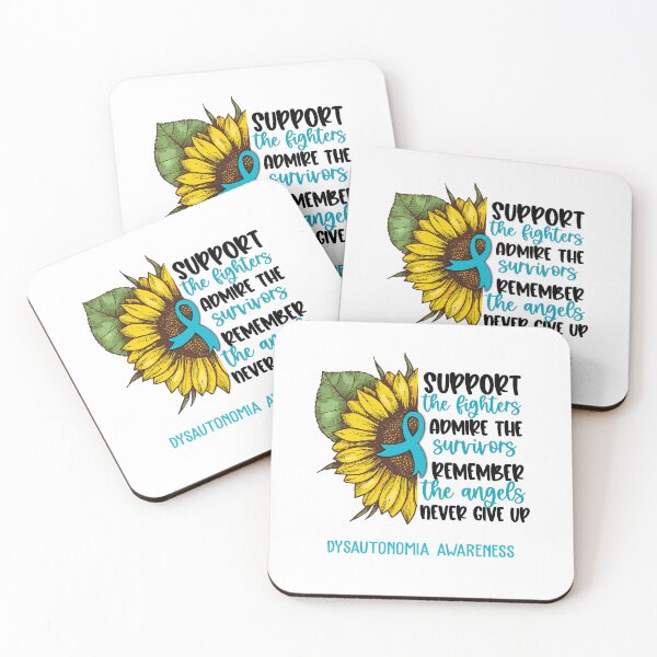 Item preview, Dysautonomia Awareness - Support the Fighters Admire the Survivors Remember the Angels Never Give Up designed and sold by whlrcheryl.