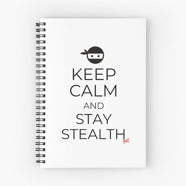 Artikelvorschau, Keep Calm and Stay Stealth entworfen und verkauft von royumi.