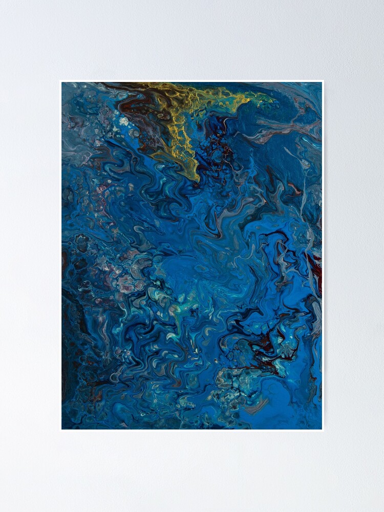 Alternate view of Azure Poster