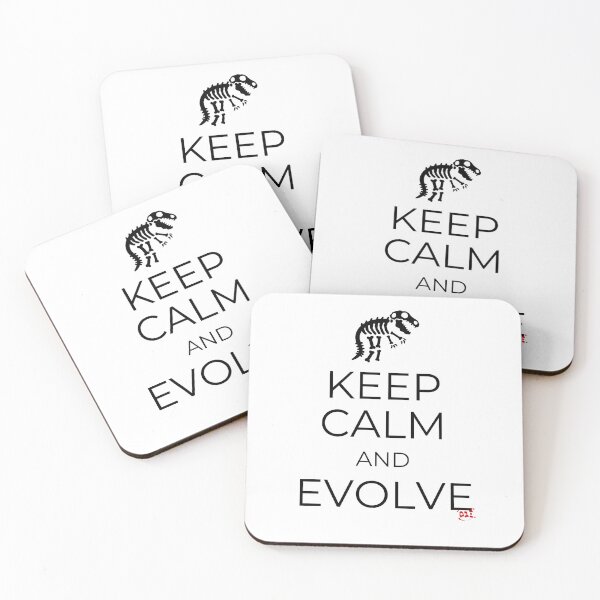 Artikelvorschau, Keep Calm and Evolve entworfen und verkauft von royumi.