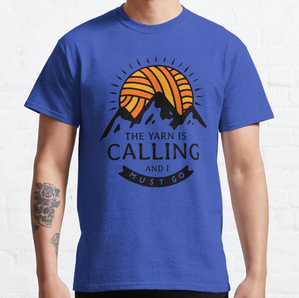 Item preview, The Yarn is Calling and I Must Go! designed and sold by PinkSheepMerch.