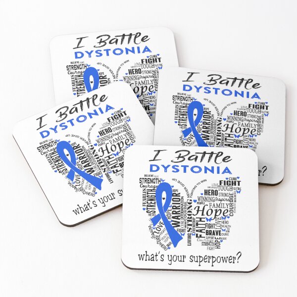 Item preview, Dystonia Warrior - I Battle Dystonia What is your Superpower? designed and sold by KirstybShop.
