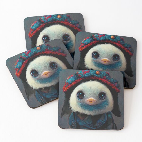 Item preview, Cute Baby Penguin Wearing A Hat  designed and sold by AnimalArtPhotos.