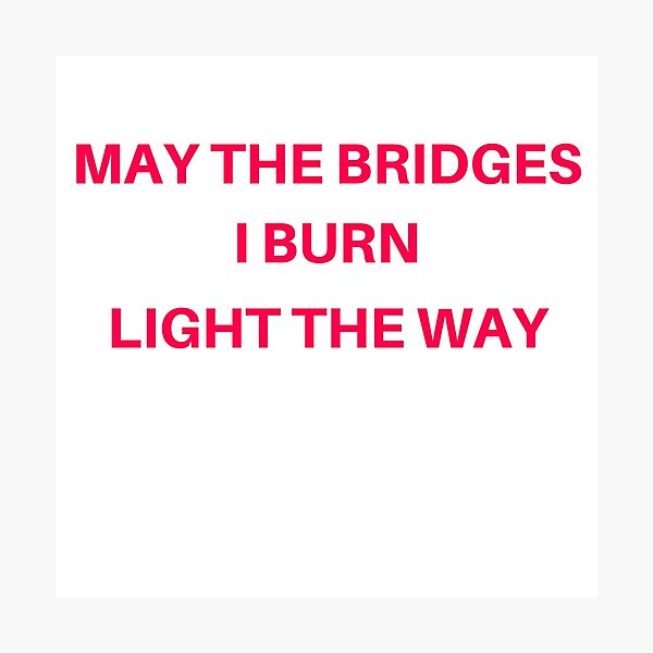 light the way Photographic Print