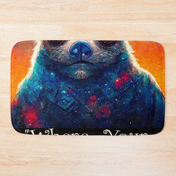 Item preview, Sloth Wisdom. Where Your Attention Goes, Energy Flows.  designed and sold by Rocky Mountain Artistry.