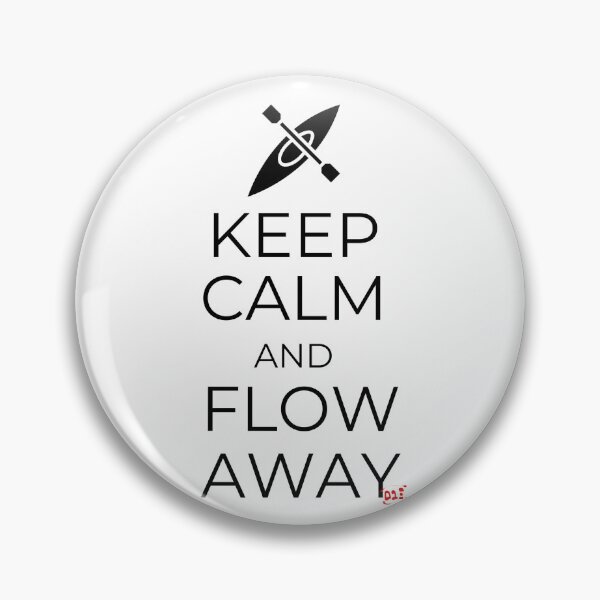 Item preview, Keep Calm and Flow Away designed and sold by royumi.