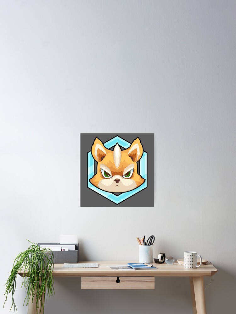 Thumbnail 2 of 3, Poster, StarFox designed and sold by Miago.