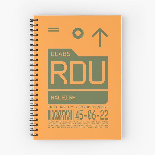 Item preview, Luggage Tag C- RDU Raleigh North Carolina USA designed and sold by VoodooCircus.