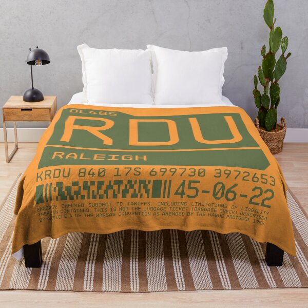 Item preview, Luggage Tag C- RDU Raleigh North Carolina USA designed and sold by VoodooCircus.