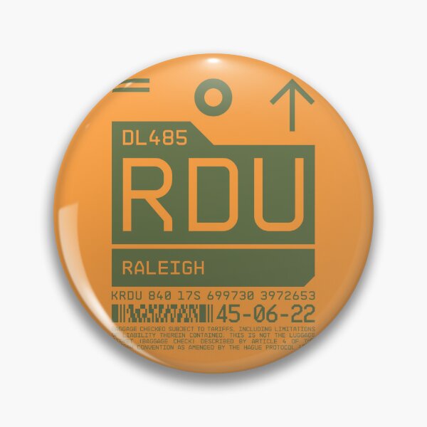 Item preview, Luggage Tag C- RDU Raleigh North Carolina USA designed and sold by VoodooCircus.