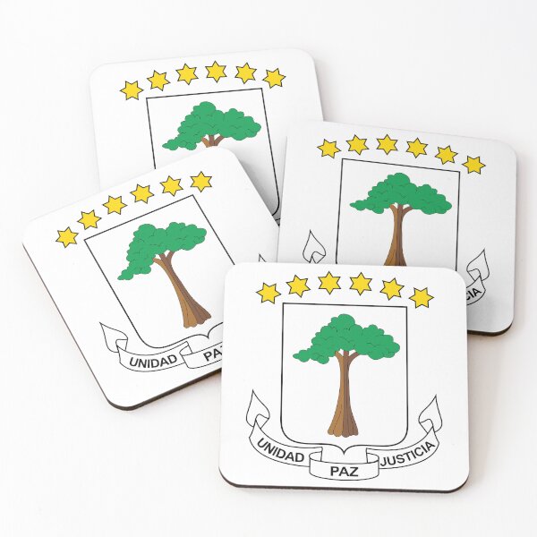 Item preview, Coat of arms of Equatorial Guinea  designed and sold by PatsIsland.