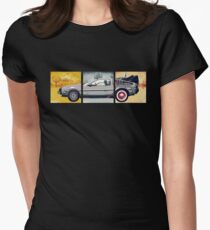 Delorean - Back to the Future Women's Fitted T-Shirt