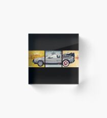 Delorean - Back to the Future Acrylic Block