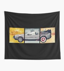 Delorean - Back to the Future Wall Tapestry