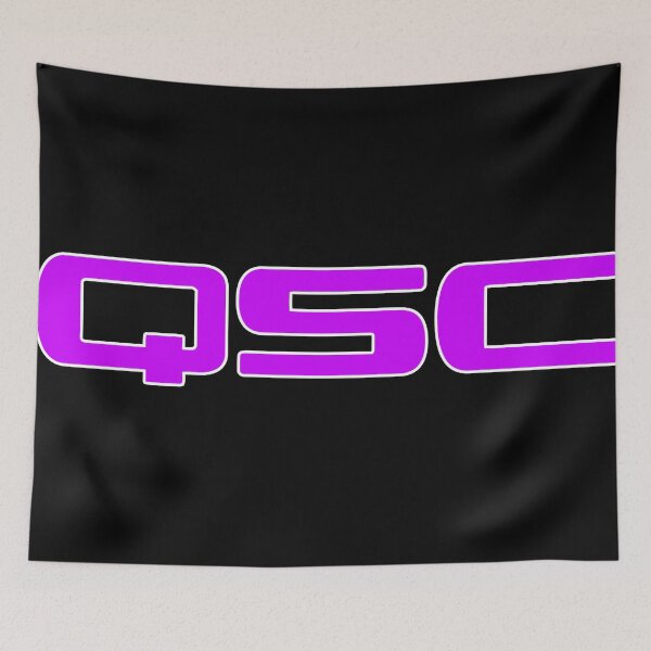 Item preview, QSC Purple White subwoofer designed and sold by ZacKlawitter14.