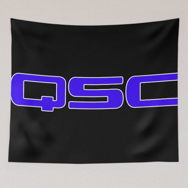 Item preview, QSC Blue white subwoofer designed and sold by ZacKlawitter14.