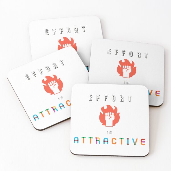 Item preview, Effort Is Attractive Motivational Design designed and sold by RiyonArts.