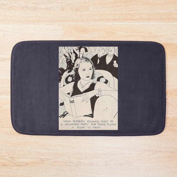 Item preview, Excellent Roles Film Original Vintage Barbara Stanwyck Reads Funny Graphic Gifts designed and sold by HowardAngeline.