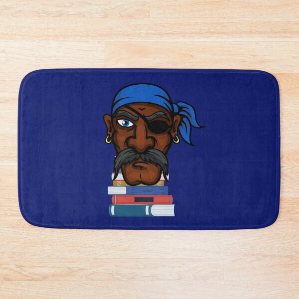 Item preview, Book Pirate Blue Bandana designed and sold by tmdaliggr.