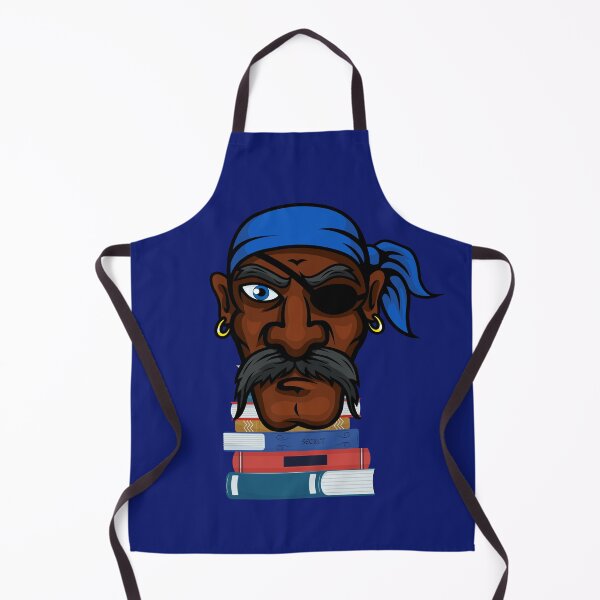 Item preview, Book Pirate Blue Bandana designed and sold by tmdaliggr.