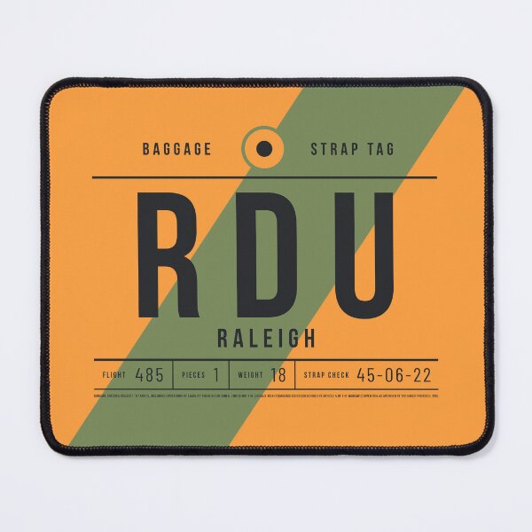 Item preview, Luggage Tag E - RDU Raleigh North Carolina USA designed and sold by VoodooCircus.