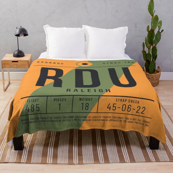 Item preview, Luggage Tag E - RDU Raleigh North Carolina USA designed and sold by VoodooCircus.