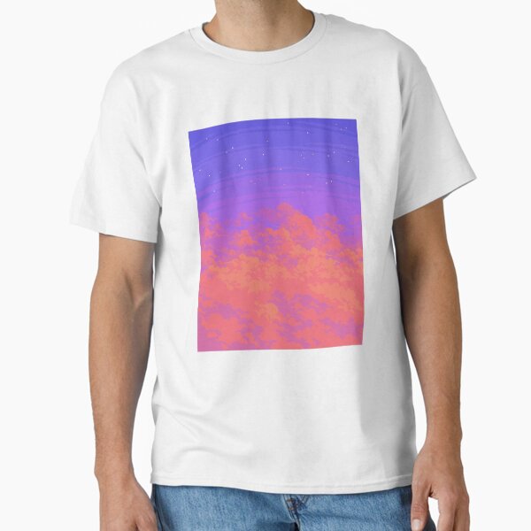 Item preview, Purple and Orange Sunset Clouds ✨ designed and sold by Tofu's Pixel Art Store.