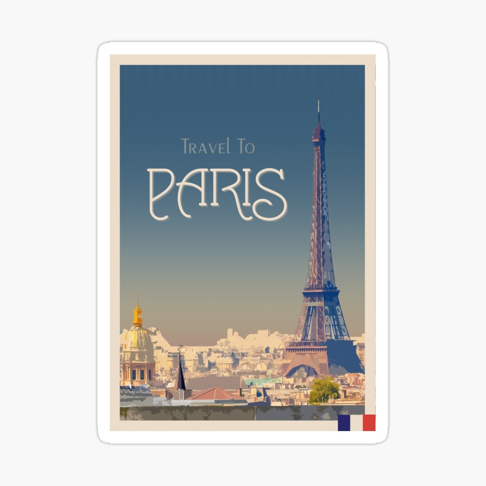 Paris Eiffel Tower Blue Sky Light Switch Sticker Cover Vinyl Skin Wall Decal