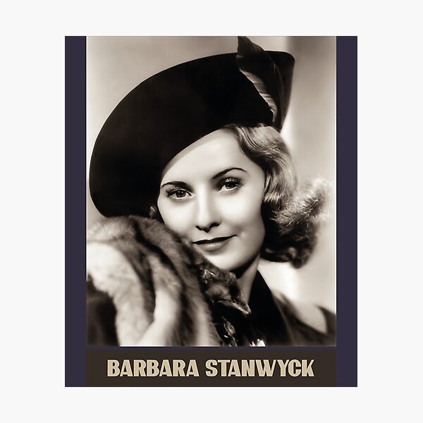 Item preview, Excellent Roles Film Original Vintage Barbara Stanwyck Vintage designed and sold by HowardAngeline.