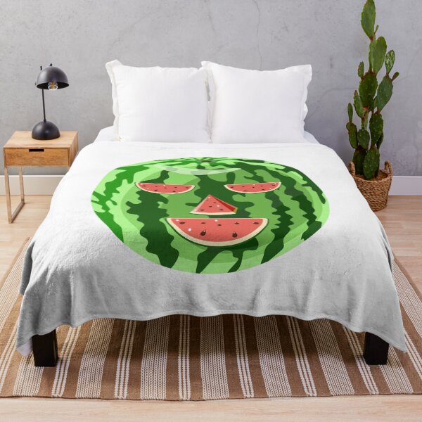 Item preview, Funny watermelon food illustration designed and sold by Mashusha-art.