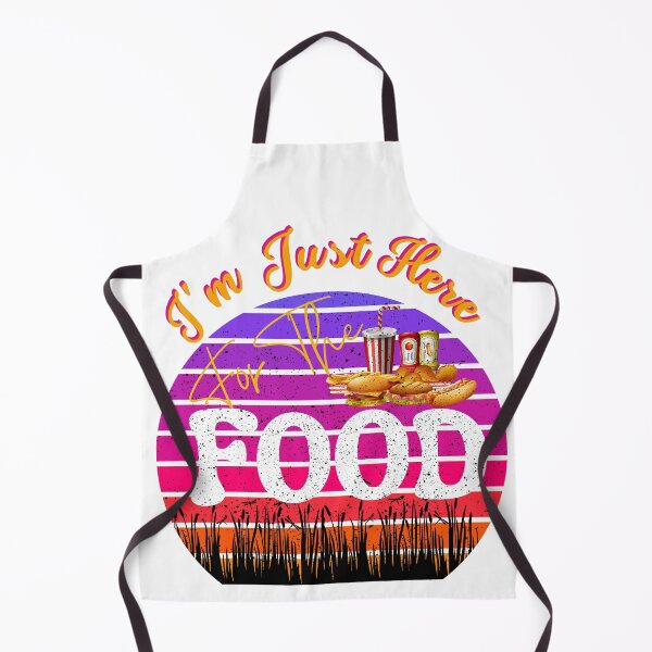 Item preview, I'm Just Here For The Food Vintage Thanksgiving xmas tee designed and sold by Nanthi89.