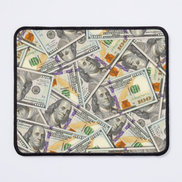 Item preview, Randomly scattered US paper money. Obverse of a 100 dollars note designed and sold by GAleksS.