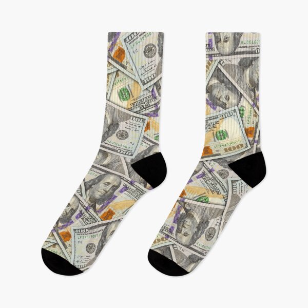 Item preview, Randomly scattered US paper money. Obverse of a 100 dollars note designed and sold by GAleksS.